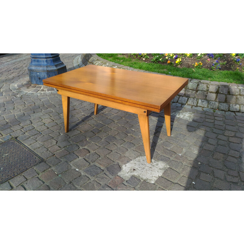 Table modulable vintage de Albert Ducrot pour Ducal - 1950