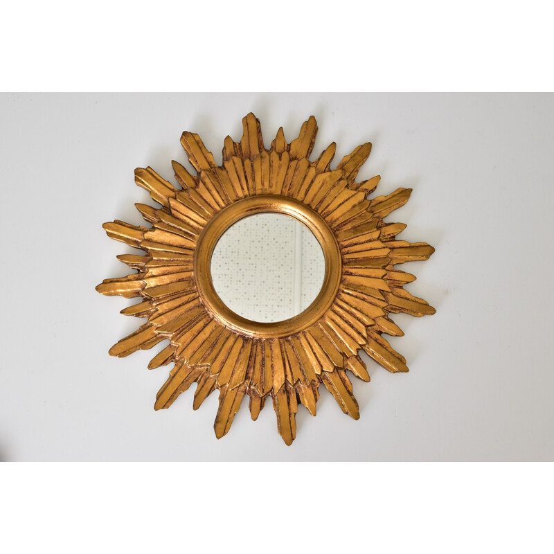 Vintage Starbust wall mirror - 1960s