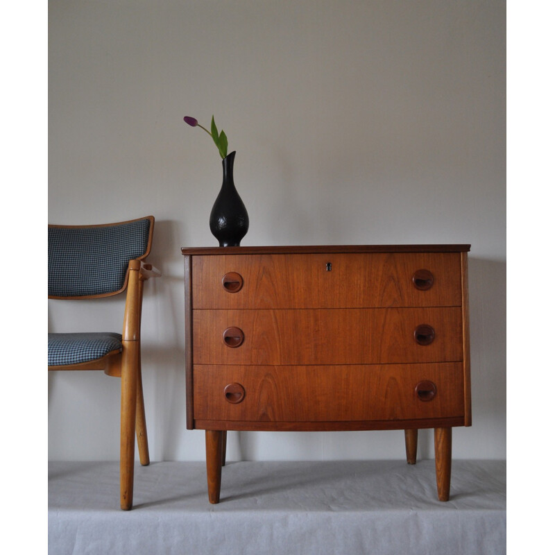 Vintage Danish Teak chest of drawers - 1960s