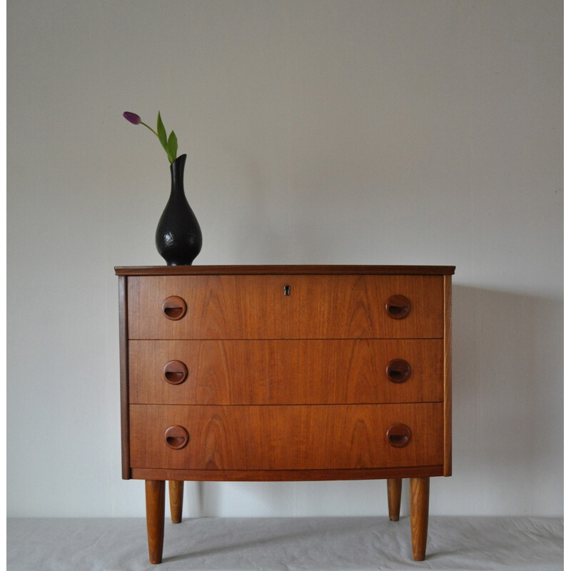 Vintage Danish Teak chest of drawers - 1960s