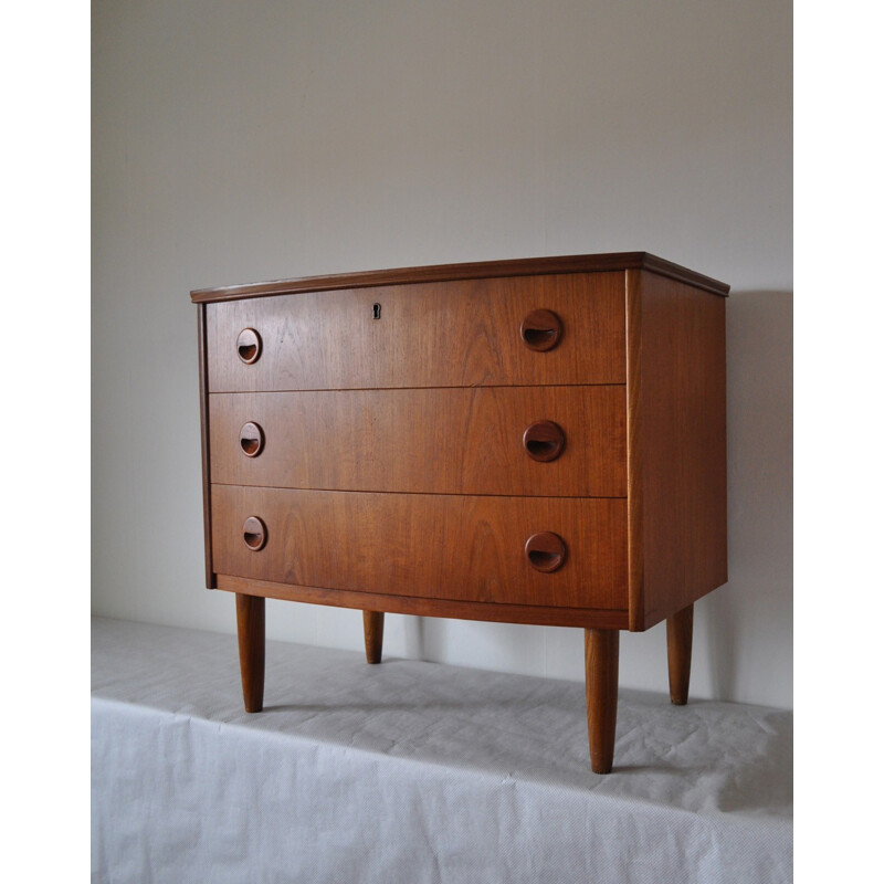 Vintage Danish Teak chest of drawers - 1960s