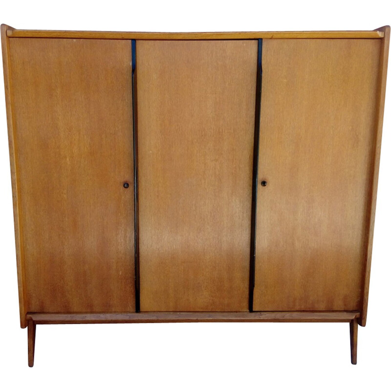 Vintage "Dakar" Wardrobe by Roger Landault for ABC Furniture - 1950s