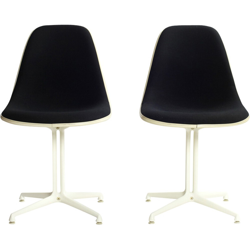 Pair of Eames foot chair La Fonda Vitra - 1970s