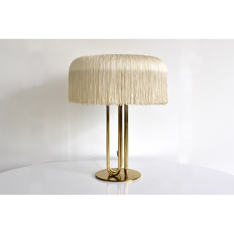 Vintage Silk Fringe table Lamp by Hans Agne Jakobsson - 1960s