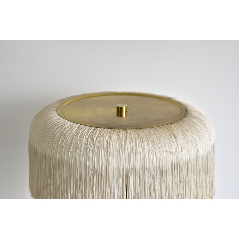 Vintage Silk Fringe table Lamp by Hans Agne Jakobsson - 1960s