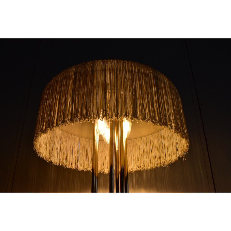 Vintage Silk Fringe table Lamp by Hans Agne Jakobsson - 1960s