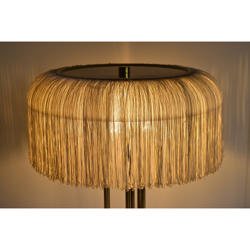 Vintage Silk Fringe table Lamp by Hans Agne Jakobsson - 1960s