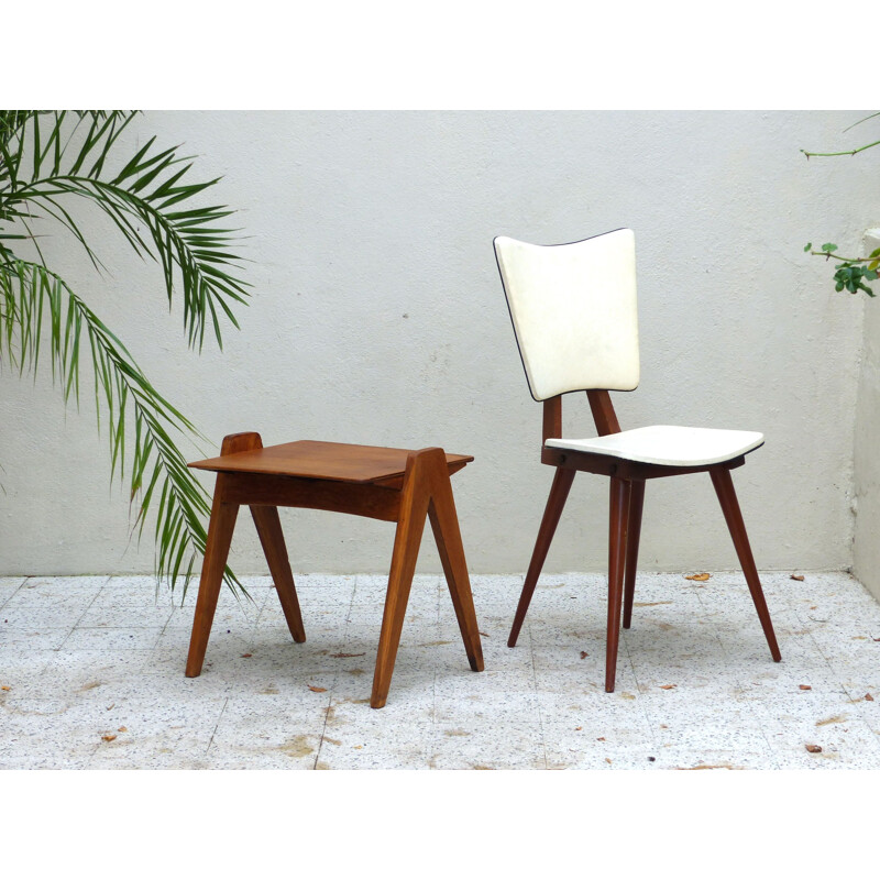 Child desk or side table in oakwood, Robin DAY - 1960s