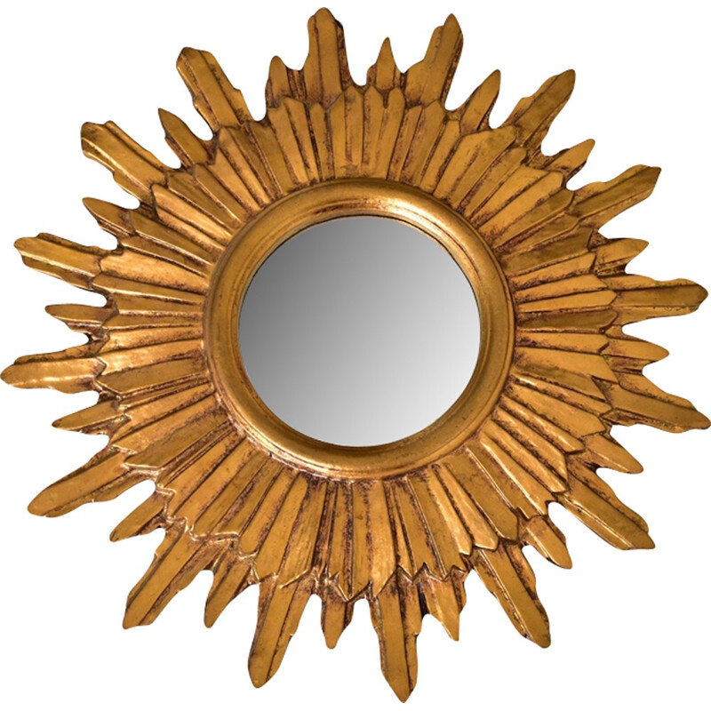 Vintage Starbust wall mirror - 1960s