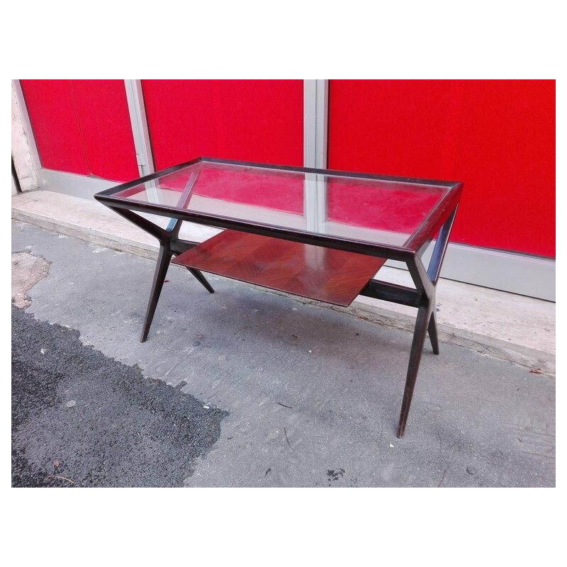 Vintage Coffee Table by Paolo Buffa, Italy - 1950s