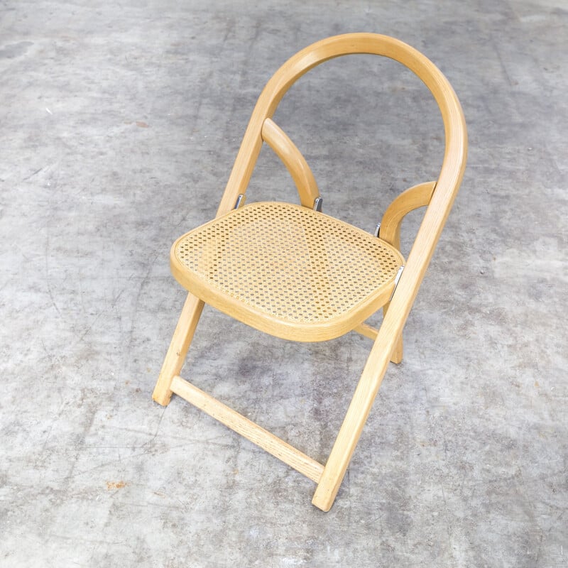 Suite de 10 chaises pliantes "Arca" vintage par Gigi Sabadin pour Crassevig - 1970
