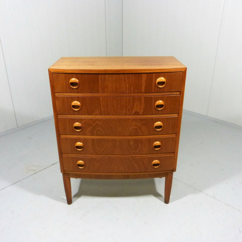 Vintage Danish Teak Chest Of Drawers - 1960s