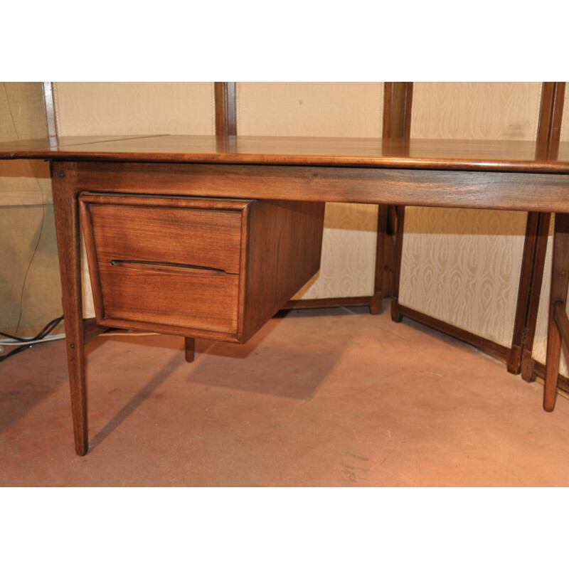 Vintage Scandinavian Rosewood Desk - 1950s