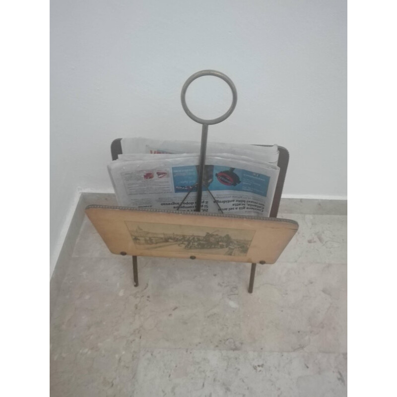 Italian Vintage Magazine Rack - 1950s