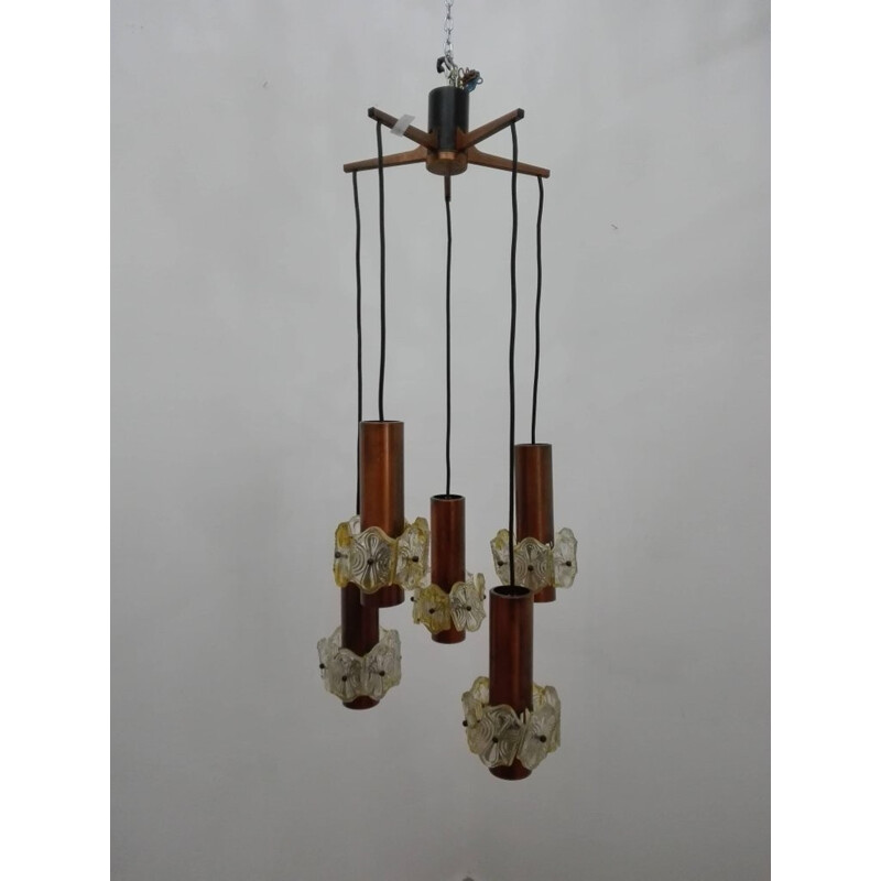 Candelabro Cascata Italiano Vintage - 1950