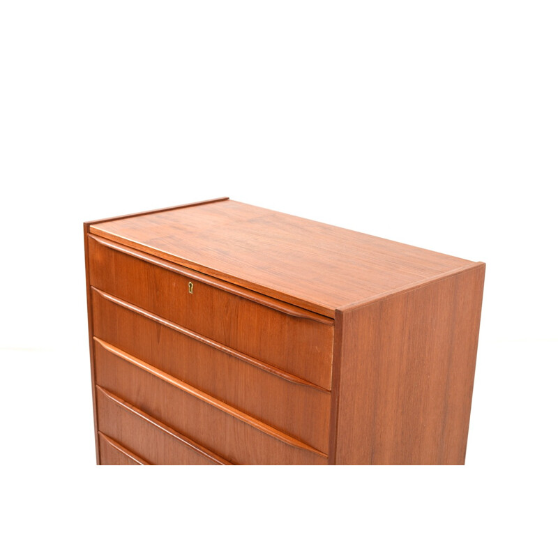 Vintage Danish Teak Chest of Drawers - 1960s