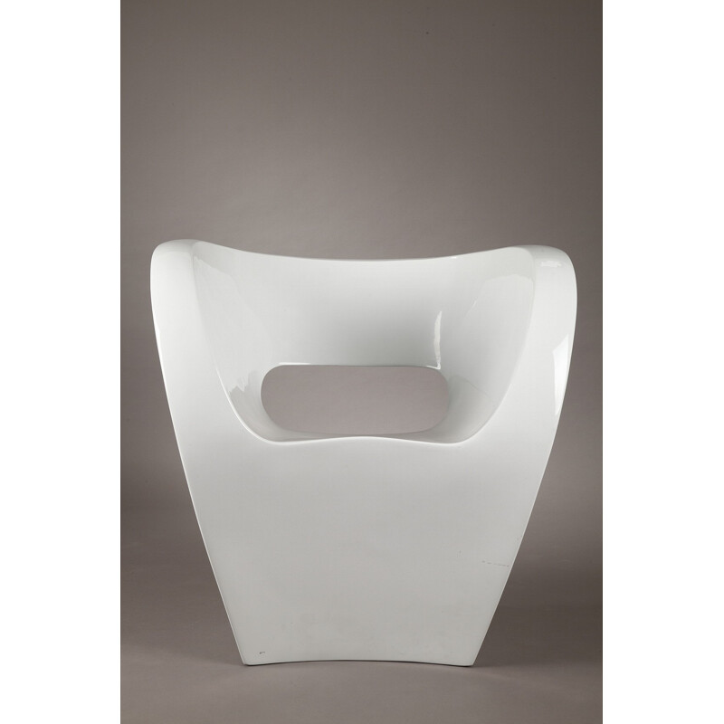 Armchair Little Albert in white plastic, Ron ARAD - 2000s