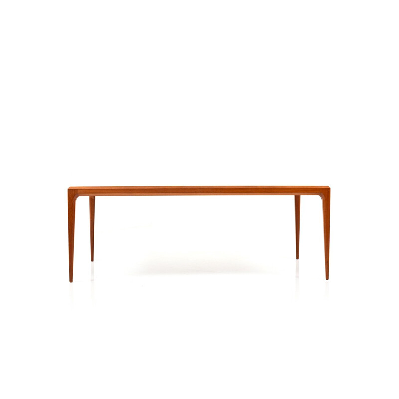 Vintage coffee table in teak by Johannes Andersen - 1960s