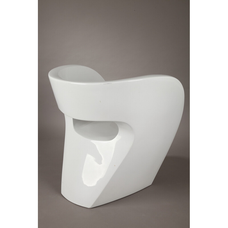 Armchair Little Albert in white plastic, Ron ARAD - 2000s