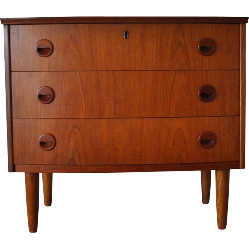 Vintage Danish Teak chest of drawers - 1960s