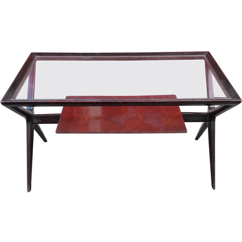 Vintage Coffee Table by Paolo Buffa, Italy - 1950s
