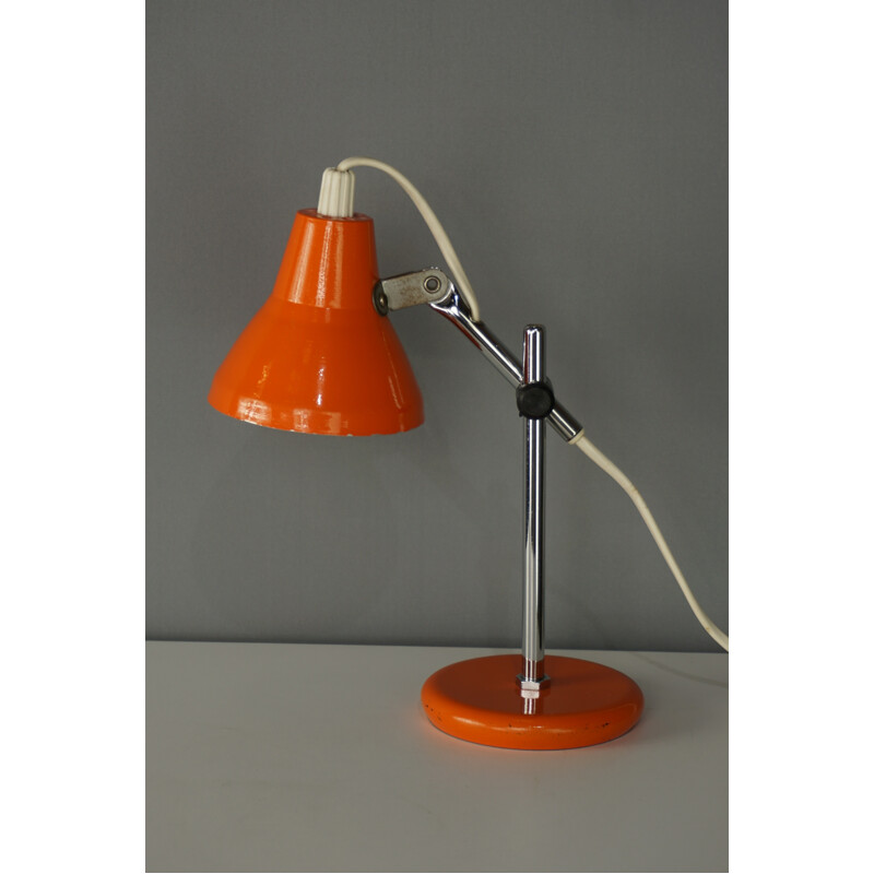 Lampe vintage articulée en métal - 1960
