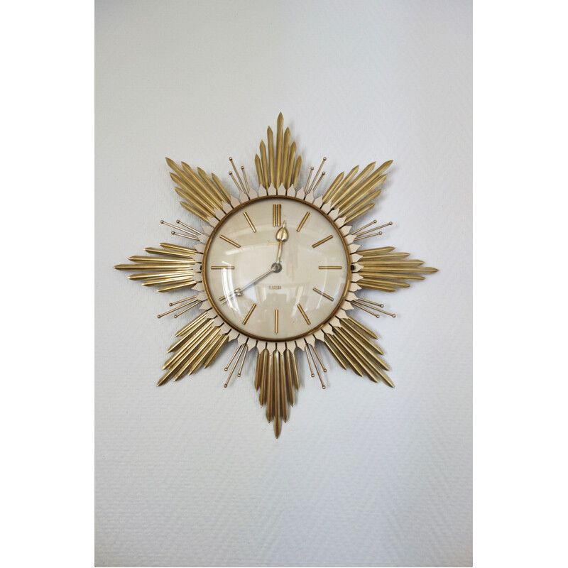 Vintage sun clock from Junghans house - 1960s