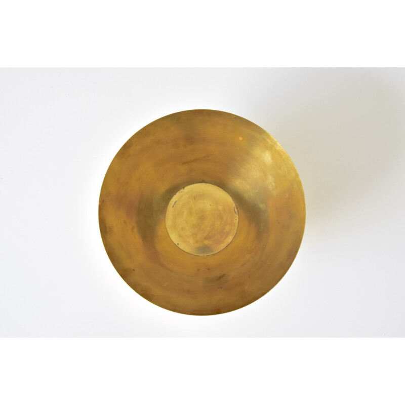 Vintage bowl in brass by Arne Jacobsen for Stelton - 1960s