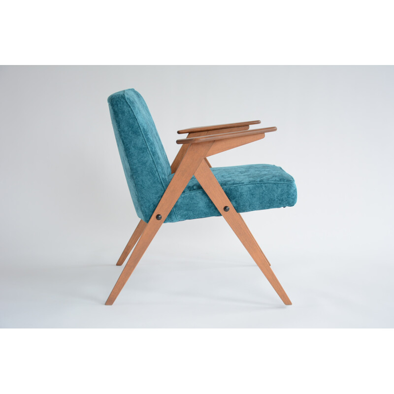 Fauteuil n 300 - 177 bleu canard - 1960