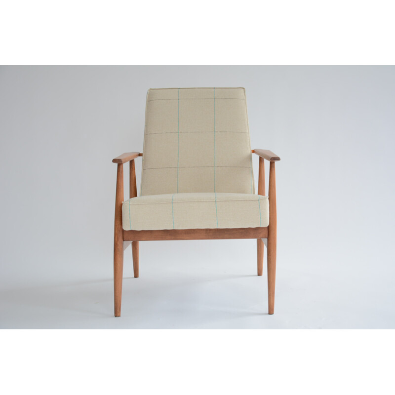Vintage beige armchairs by H. Lis - 1960s