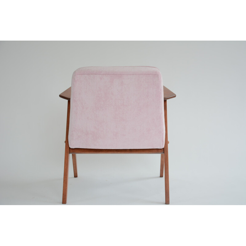 Vintage pale pink armchairs "model 300-177" - 1960s