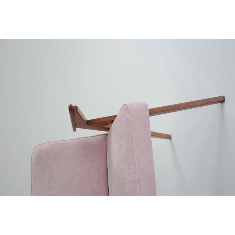 Vintage pale pink armchairs "model 300-177" - 1960s