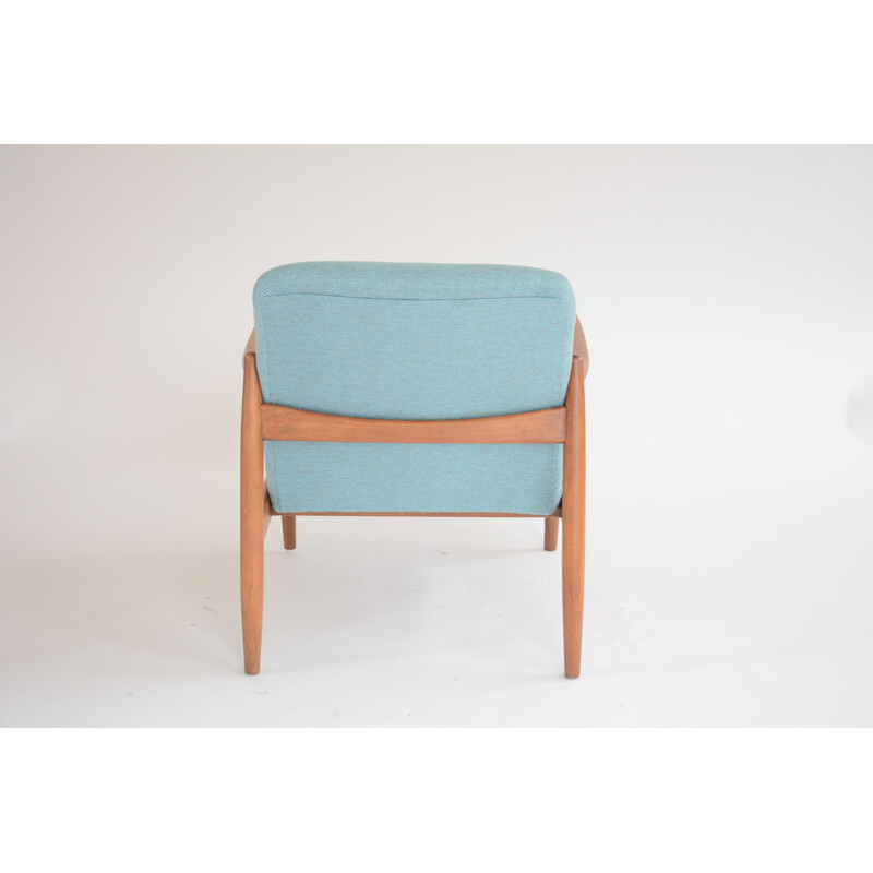 Blue "GMF-64" armchairs by Edmund Homa - 1960s