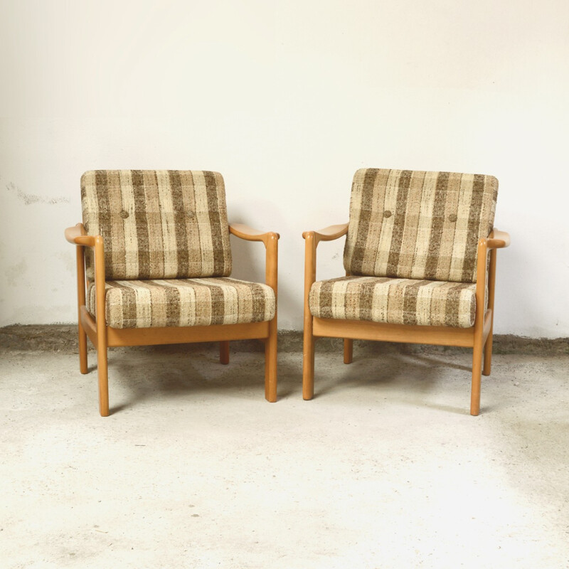 Vintage scandinavian living room set - 1960s