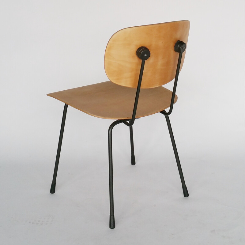 Chaise vintage Modèle 116 par Wim Rietveld pour Gispen - 1960