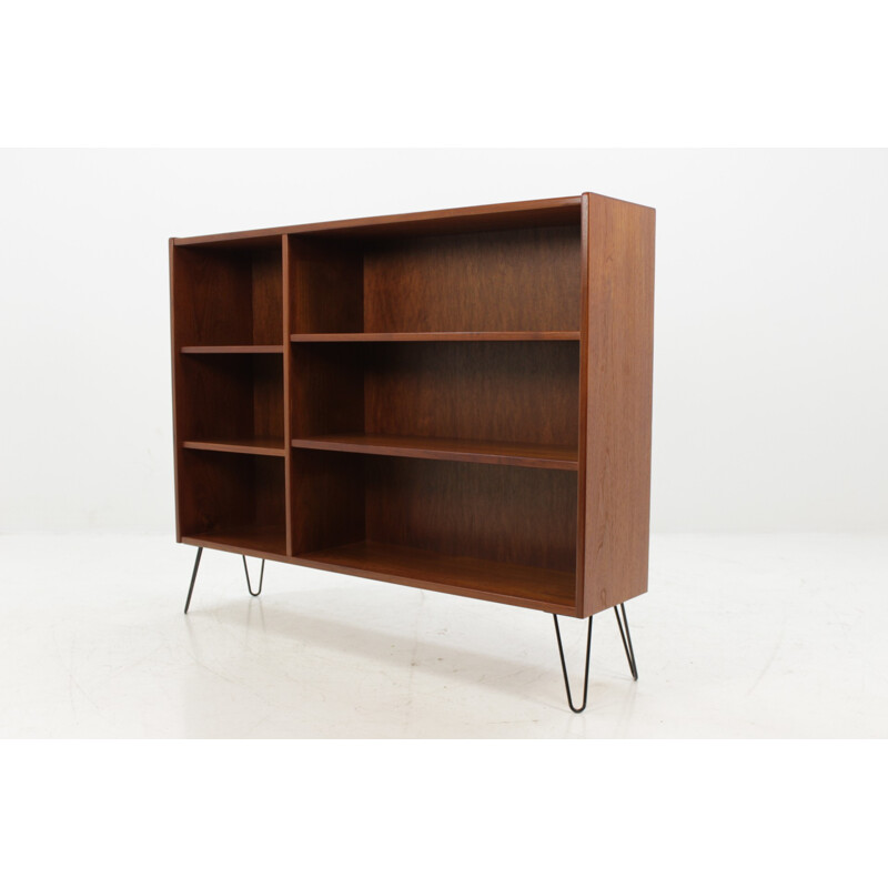 Danish Upcycled Vintage Teak Bookcase - 1960s