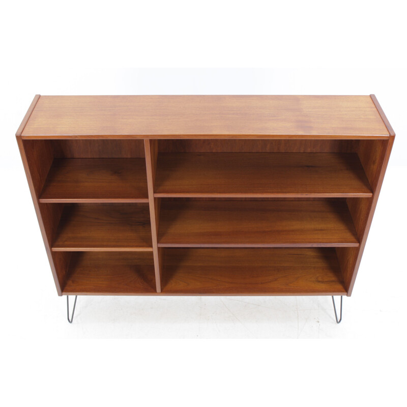 Danish Upcycled Vintage Teak Bookcase - 1960s