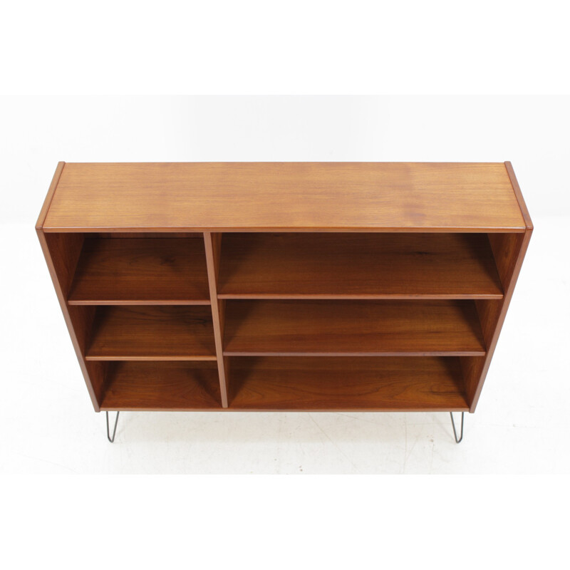 Danish Upcycled Vintage Teak Bookcase - 1960s