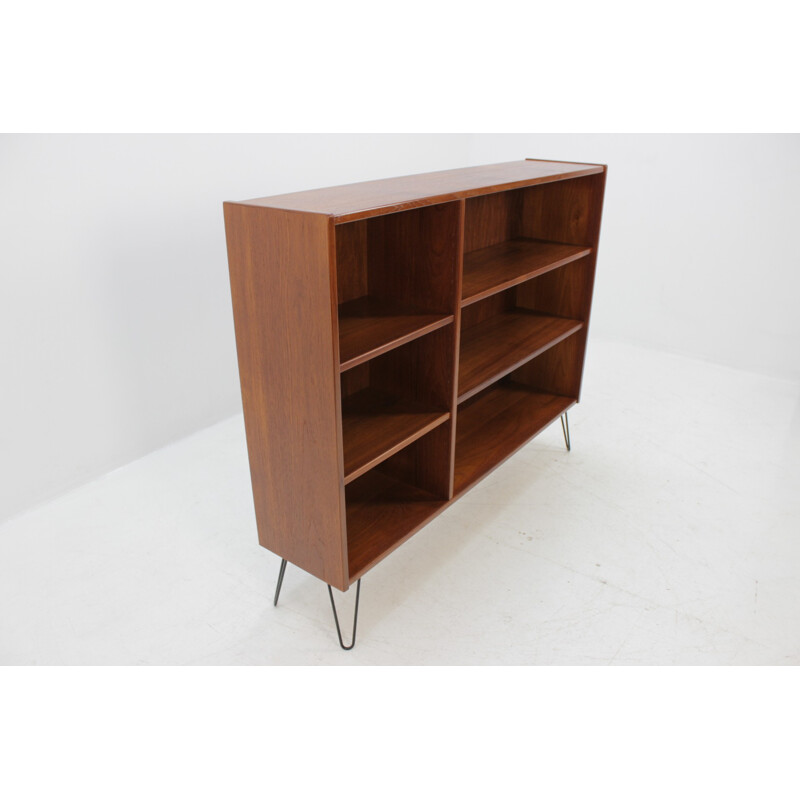 Danish Upcycled Vintage Teak Bookcase - 1960s