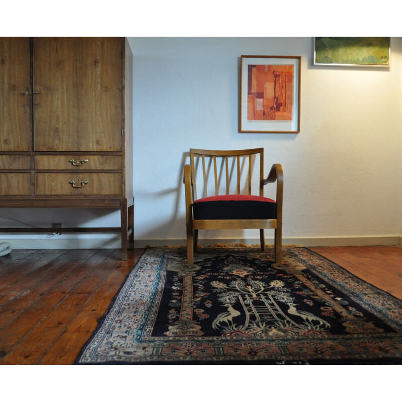 Vintage Danish cabinetmaker armchair - 1940s