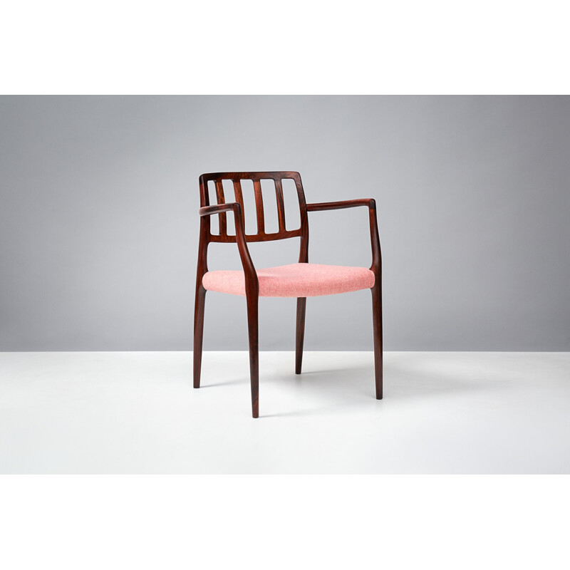 Vintage rosewood armchair by Niels Moller for JL Moller Mobelfabrik - 1970s