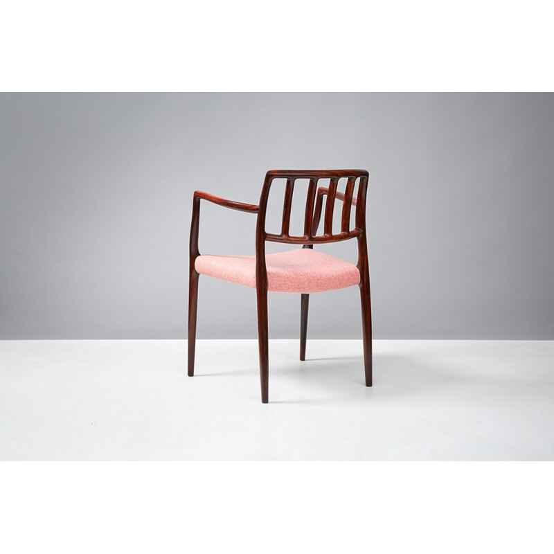 Vintage rosewood armchair by Niels Moller for JL Moller Mobelfabrik - 1970s