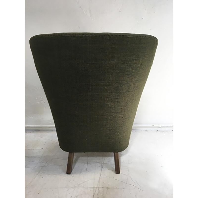 Vintage Danish Lounge Chair by Alfred Christensen for Slagelse Møbelfabrik - 1940s