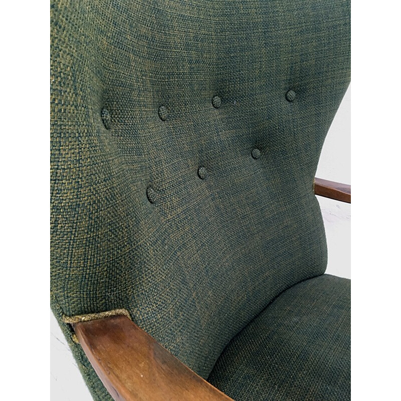 Vintage Danish Lounge Chair by Alfred Christensen for Slagelse Møbelfabrik - 1940s