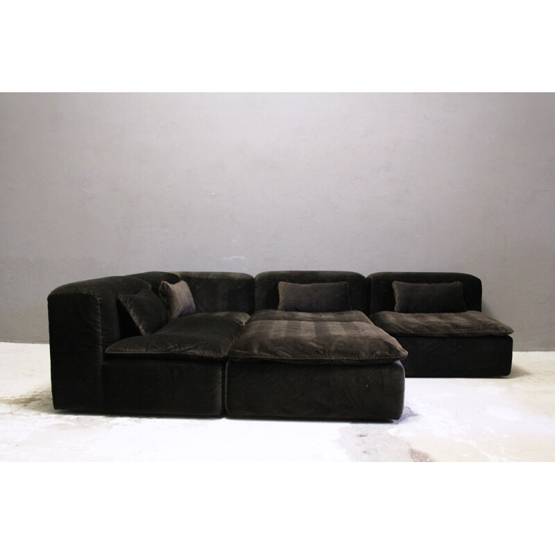 WK Wohnen WK 550 Lounge Sofa by Ernst Martin Dettinger - 1970s