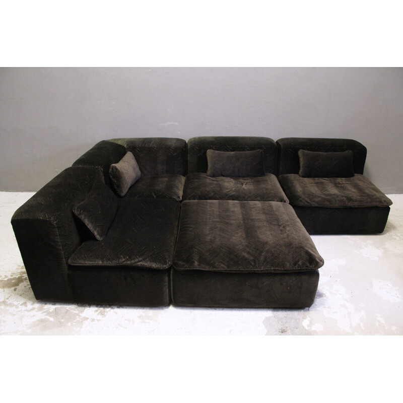 WK Wohnen WK 550 Lounge Sofa by Ernst Martin Dettinger - 1970s