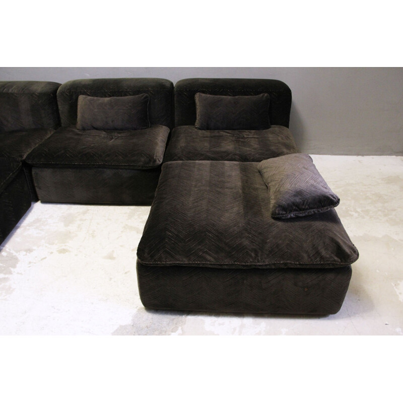 WK Wohnen WK 550 Lounge Sofa by Ernst Martin Dettinger - 1970s