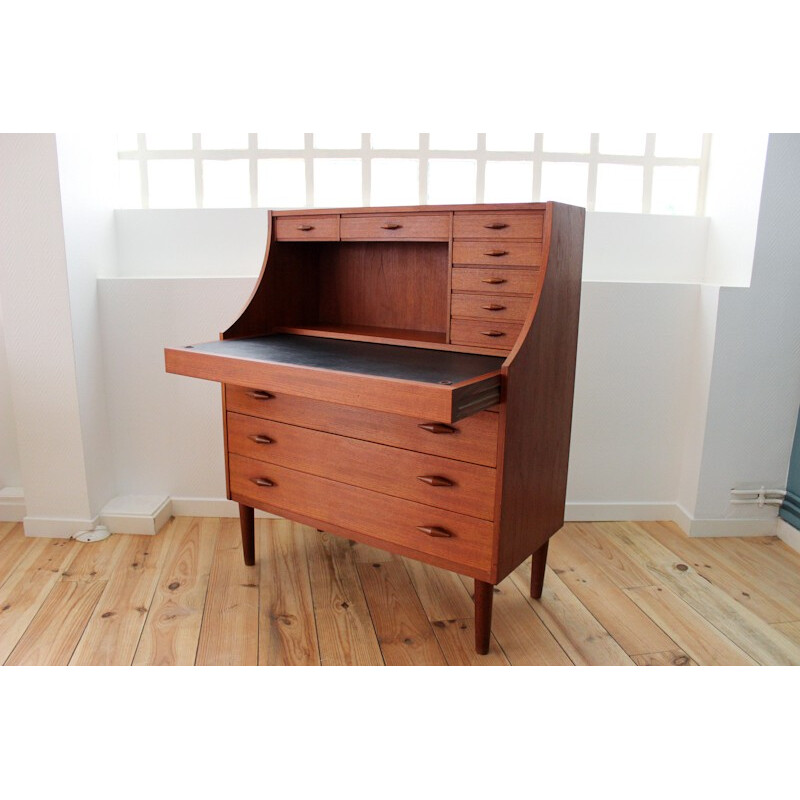 Danish teak secretary - 1960