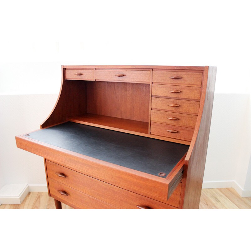 Danish teak secretary - 1960