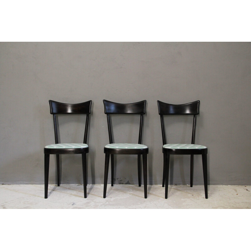 Set of 3 vintage Dining Chairs- 1950s